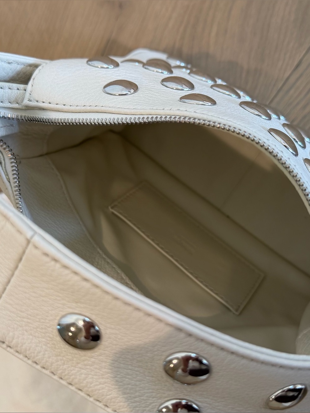 Khaite Elena Small Leather Studded Bag - Like New - Picture 10 of 11
